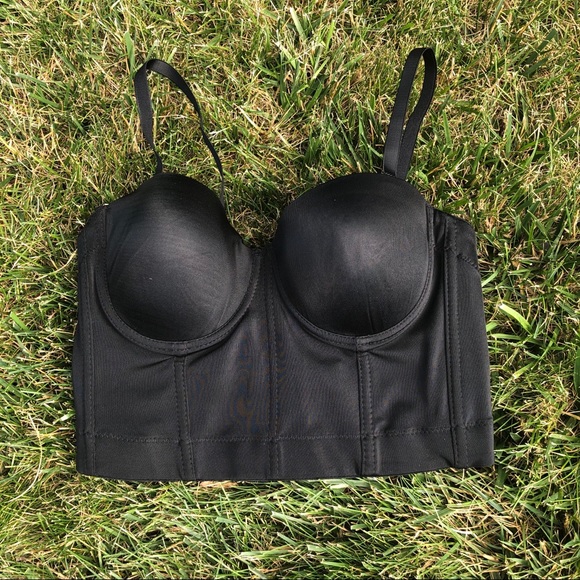 American Vintage Tops - Sexy Black Bustier Corset